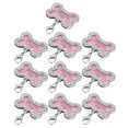 10PCS Stainless Steel Loss Prevention Necklaces for Dogs & Cats with