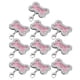 thumbnail image 3 of 10 collares de prevención de pérdidas de acero inoxidable para perros y gatos con letras grabadas personalizadas, etiquetas de identificación para mascotas personalizadas, 3 of 8