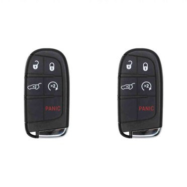 HQRP 4 Buttons Key Button Pad for Jeep Grand Cherokee 2005 2006 2007