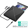 thumbnail image 2 of External DVD Drive USB3.0 CD-ROM Burner Portable Dual Interface Type-C USB CD DVD Burner for Laptop PC, 2 of 6