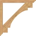 thumbnail image 3 of Ekena Millwork 3 1/2"W x 48"D x 48"H Merced Traditional Smooth Bracket, Western Red Cedar, 3 of 4