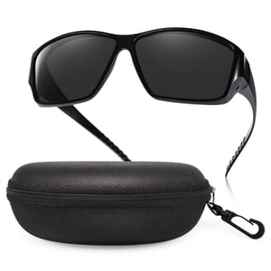 Tinhao Wrap-Around Fit-Over Sunglasses, Oversized