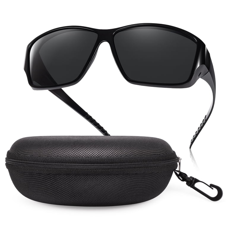 Tinhao Wrap-Around Fit-Over Sunglasses, Oversized photo 1