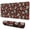 Brown Skull Rose, variant on Long Mouse Pads for Desk,Colorful Skull Flower Pattern Desk Mats on Top Of Desks, Desk Mouse Pad Extra Large with 3mm Non-Slip Base and Stitched Edge for Gaming,Office,Work,Home 31.5"x11.8"