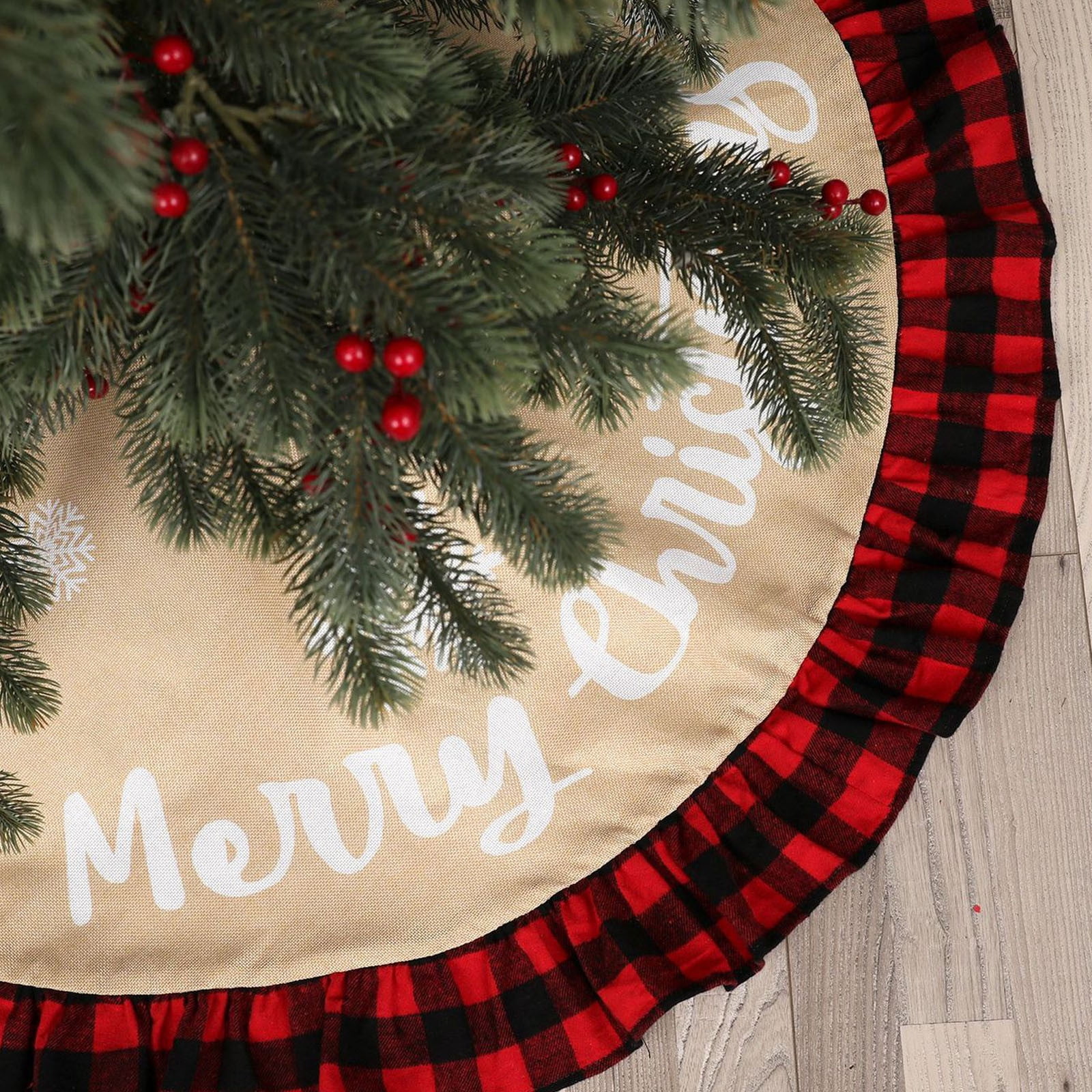 13 Ideas To Hide The Christmas Tree Stand Christmas Tree Skirt