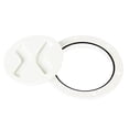 thumbnail image 1 of Miulika 4" inch Access Port Cover Out Deck Plate Screw Out Fits for Durability White, 1 of 5