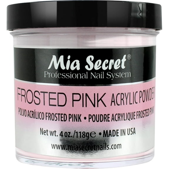 Mia Secret Acrylic Powder Frosted Pink 4 Oz.