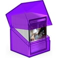 thumbnail image 2 of Ultimate Guard Boulder 100+ Transparent, Étui de Deck pour 100 Cartes TCG à Double Pochette, Améthyste, Rangement Sécuritaire et Durable pour Jeux de Cartes à Collectionner, Transparent, 2 of 7