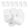 thumbnail image 1 of ELAYARD 20pcs Pill Bottles Empty With Caps White For Organizing, 1 of 8