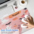 thumbnail image 4 of Halloween Mouse Pad,Pumpkin Glowing at Moonlight in The Spooky Forest Mouse Pad,Mouse Mat Waterproof Mouse Pad Non-Slip Rubber Base Mousepad for Office Laptop,31.5×11.8 Inch, 4 of 7
