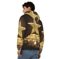 thumbnail image 4 of Naloa Golden Glitter And Light Men’s Hoodies, Zip up Hoodie, Sweatshirts,Hoodies for Men Sizes S-3XL-X-Large, 4 of 5