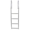 thumbnail image 3 of Extreme Max 3005.4105 Weld-Free Fixed Dock 4-Step Ladder, 3 of 5