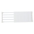 thumbnail image 4 of COMPUKAS Shelf Dividers for Closet 1Set Space Saving Stable White Rectangular Abs Stainless Steel, 4 of 6