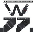 thumbnail image 3 of ShenMo 2 Pack Luggage Strap Adjustable Suitcase Strap with ID Tag, Travel Accessories Suitcase Strap for Secure Closure, 3 of 5