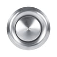 thumbnail image 4 of Fdit Évent d'Air Rond, 3 Tailles Réglables Mur Plafond Maison Évent d'Air en Acier Inoxydable Rond Housse de Conduit de Ventilation Neuf, Évent d'Air de Maison, 4 of 4