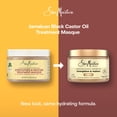thumbnail image 4 of SheaMoisture Jamaican Black Castor Oil Treatment Masque Jamaican Black Castor Oil 11.5 oz, 4 of 12