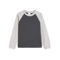 thumbnail image 4 of Abcomgle Girls Crewneck Sweatshirt Loose Colorblock Raglan Long Sleeve Girls Pullover Sweatshirt Sweaters for Teens Fashion Winter Clothes for Tween Girls, 4 of 4