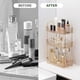 thumbnail image 4 of Bathroom Counter Organizer,3 Tier Vanity Tray,Multifunctional Bathroom Cabinet Counter Shelf - Golden, 4 of 4