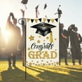 thumbnail image 4 of SXcggal Graduation Flags Banners Garden Decorations Double Polyester Graduation Theme Print For Indoor And Outdoor Celebrations Practical Basic Flags Banners For Garden, 4 of 5