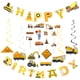 thumbnail image 3 of ColoMX 1 set Construction Birthday Fiesta Decoración Kit Fiesta de cumpleaños Favors Favor Party Banner, 3 of 8