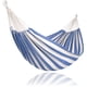 thumbnail image 1 of Red Grande SUNCREAT para 2 Personas con Soporte, Rayas Azul y Blanco, 1 of 6
