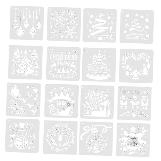 Plantillas De Navidad Para Pintar Sobre Madera Reutilizables