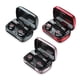 thumbnail image 3 of Kearding 1 par de auriculares con pantalla digital, estuche de carga, sonido estéreo, cancelación de ruido, auriculares compatibles con Cables de audio/vídeo Negro, 3 of 6