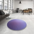 thumbnail image 4 of Ahgly Company Machine Washable Indoor Rectangle Transitional Purple Amethyst Purple Area Rugs, 2' x 3', 4 of 7