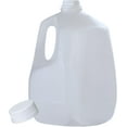 thumbnail image 5 of (16 PACK) 128 Oz Empty Plastic Gallon-Jug Juice Bottles with Tamper Evident White Screw Cap - Smoothie Bottles - Ideal for Juices, Milk, Smoothies, Picnic's and Even Meal Prep - Made in USA, 5 of 7