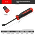 thumbnail image 1 of Hi-Spec 8-Inch Lightweight Pry Bar with Ergonomic Grip – Durable Multi-Functional Tool for Automotive Repairs, Woodworking, Nail Pulling & Heavy-Duty Lever Tasks, Sturdy Construction for Long-Lasting, 1 of 6