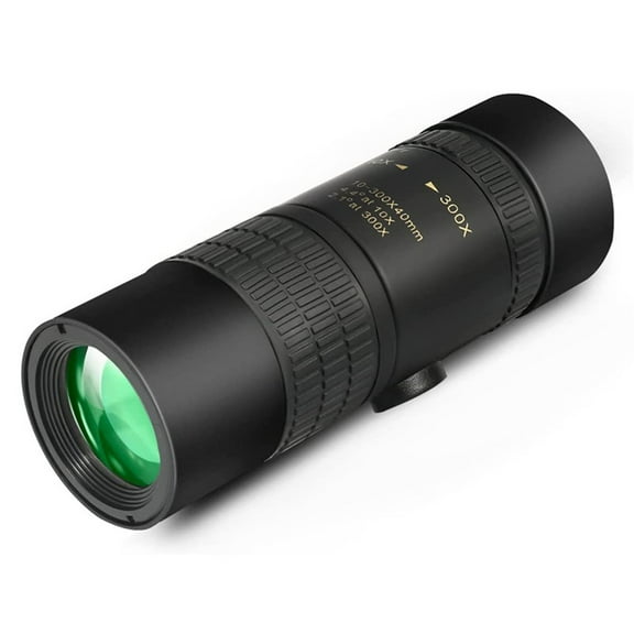 Anckoeil Super Telephoto Monoculars - 4K 10-300x40mm HD And Anti-Fog Monocular Telescope For Adults Kids, Night Vision Monoculars For Bird Watching