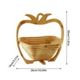 thumbnail image 4 of Foldable Fruit Storage — Compact Hamper For Kitchen Pantry Organization Space Saving Fruit Organizer For Home Durable Lightweight Daily Use Cereal Containers Take Home Containers for Food Containers, 4 of 8