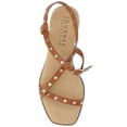 thumbnail image 4 of Journee Womens Lindsay Buckle Platform Sandals, 4 of 9