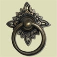 thumbnail image 1 of Gado Gado Hardware HRP5010 Ring Pull with Carved Filigree Star Backplate- Small, 1 of 1