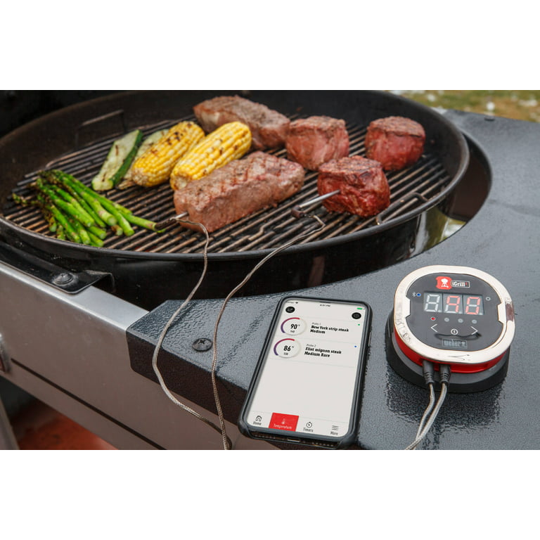 Ambient Temperature Probe and Meat Probe Replacement for Weber iGrill and  Connect Smart Grilling Hub