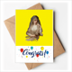 thumbnail image 1 of EsES escultura de castidad de diosa ardiente Sobre de la Carta de felicitación de la tarjeta de matrimonio, 1 of 4