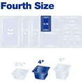 thumbnail image 5 of Carlisle 3088113 4"D Quarter Size High Temp Food Pan - Stackable, 5 of 5