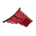 thumbnail image 2 of 2x Mujeres Calzoncillos Elásticos Lencería Ropa Interior Bikini Ropa de cinturo Baja Yinane Ropa interior de encaje de mujer, 2 of 8