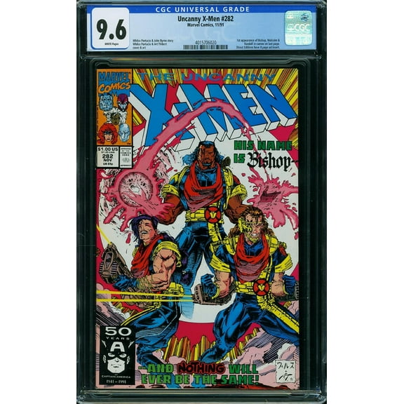 Uncanny X-Men #282 - CGC 9.6 Comic Book