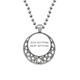 thumbnail image 1 of Lema sembrar nada cosechar nada Collares Colgante Retro Moon Stars Jewelry Unbranded M, 1 of 3