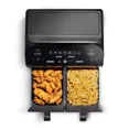 thumbnail image 4 of Gourmia 10-Qt. Dual Basket Digital Air Fryer with Smart Finish & Match Cook Black Stainless, 4 of 6