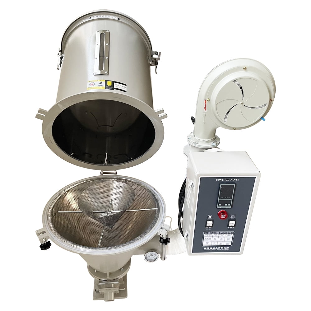 100KG Hopper Type Hot Air Plastic Dryer 220V Three-phase 5KW
