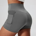 thumbnail image 4 of Mlzmgr Biker Shorts for Women High Waist Stretchy Shorts Spandex 5 Inch Inseam Running Yoga Shorts, 4 of 8