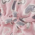 thumbnail image 6 of HCNTES Boys Winter Outfits Kids Boys Hooded Bathrobe Toddler Cozy Fleece Robe Pajamas Sleepwear Lounging Boys Autumn Winter Set, 6 of 9