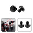 thumbnail image 1 of SPRING 1Pair Hole Plugs Screw Cap Motorcycle Rearview Mirror Holder Anti-rust Screw Mirror Hole Plug Multi-purpose Color Bolt 10mm Black, 1 of 9