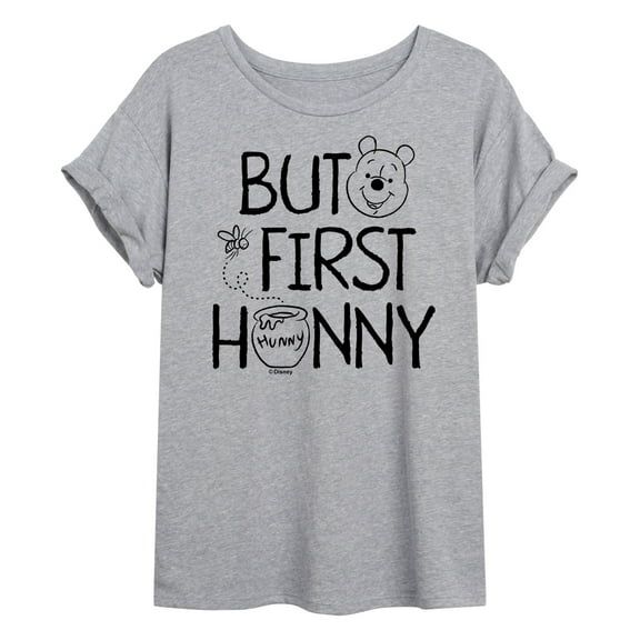 Winnie the Pooh - But First Honey - Women's Oversized T-Shirt
