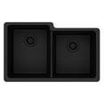 thumbnail image 2 of Riverby Undermount Cast-Iron 25 in. 5-Hole Single Bowl Kitchen Sink in Cashmere, 2 of 2