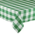 thumbnail image 3 of DII Shamrock Green Buffalo Check Tablecloth, 52"x52", 100% Cotton, 3 of 3
