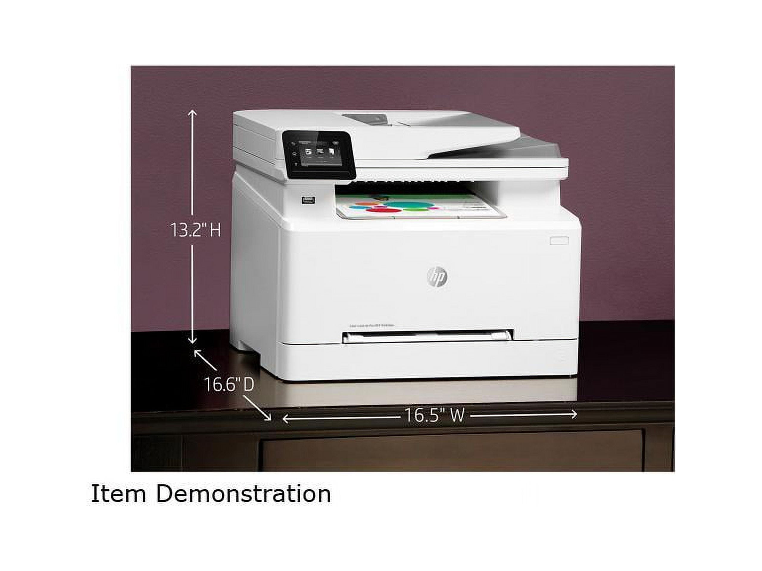 HP LaserJet M283fdw MFP Color Multifunction Laser Printer