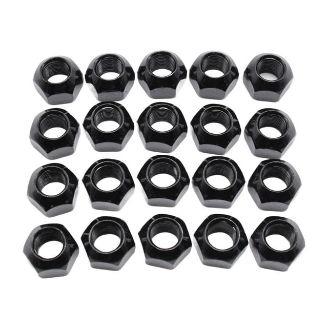 20 tuercas de rueda de 16 mm, rosca de 27 mm, fáciles de instalar, RRD500010. Pieza de repuesto para ruedas del Discovery.
